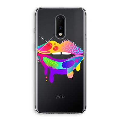 Lip Palette: OnePlus 7 Transparant Hoesje