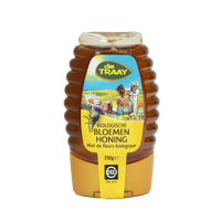 De Traay Bloemen Honing Bio Knijpfles (250 gr)