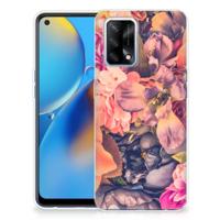 OPPO A74 4G | TPU Case | Bosje Bloemen