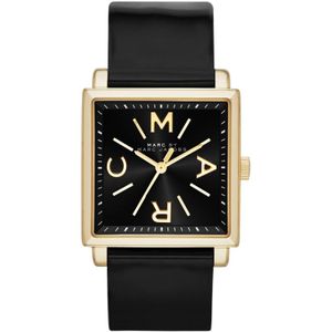 Horlogeband Marc by Marc Jacobs MBM1279 Leder Zwart 20mm