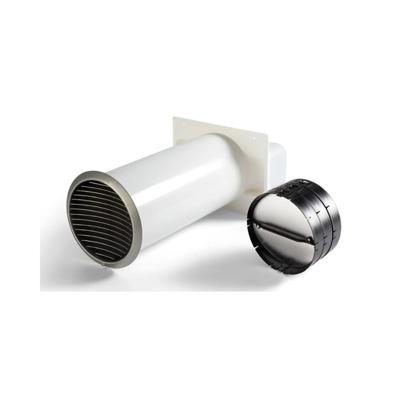 Novy 906425 mechanische buitenmuurrooster kit voor plat kanaal