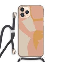 Bikini body: iPhone 11 Pro Max Transparant Hoesje met koord