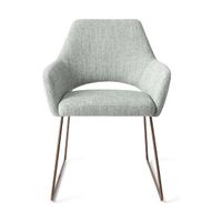 Jesper Home Yanai eetkamerstoel Soft Sage slide rose
