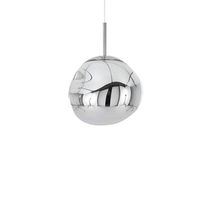 Hanglamp Sanimex Njoy Met E27 Fitting 20 cm Inclusief 4W Lamp Glas Chroom Sanimex - thumbnail