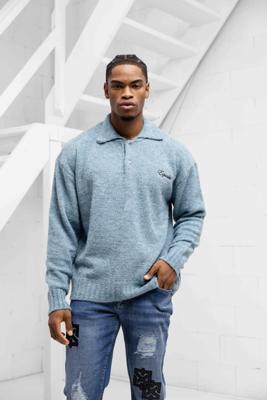 Equalité Boucle Polo Heren Blauw - Maat XXS - Kleur: Blauw | Soccerfanshop
