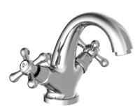 Schutte ELK tweegreepskraan wastafel | chroom - 33510 - 33510