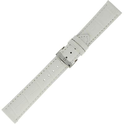 Morellato Horlogebandje Bolle Alligator Wit 22mm