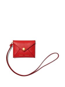 Proenza Schouler porte-cartes à logo imprimé - Rouge