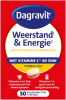 Dagravit Weerstand & Energie Totaal 30 Kauwtabletten