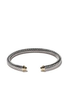 David Yurman bracelet Cable Classics en or 14ct et argent sterling