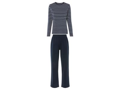 esmara Dames pyjama (marine gestreept, S (36/38))
