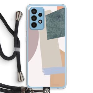 Lindo: Samsung Galaxy A52 Transparant Hoesje met koord