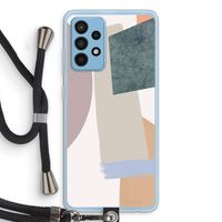 Lindo: Samsung Galaxy A52 Transparant Hoesje met koord