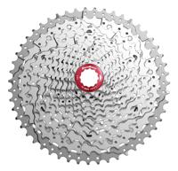 Cassette 11 speed Sunrace CSMX8 11-42T - zilver/rood