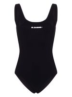 Jil Sander maillot de bain à logo imprimé - Bleu - thumbnail