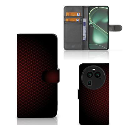 OPPO Find X6 Pro | Telefoon Hoesje | Geruit Rood