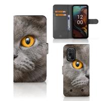 Telefoonhoesje | Met pasjeshouder | Nokia XR21 Britse Korthaar