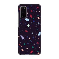 Dark Rounded Terrazzo: Volledig geprint Samsung Galaxy S20 Hoesje Dark Rounded Terrazzo: Volledig geprint Samsung Galaxy S20 Hoesje