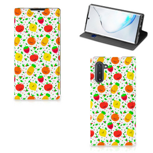 Samsung Galaxy Note 10 Flip Style Cover Fruits