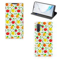 Samsung Galaxy Note 10 Flip Style Cover Fruits - thumbnail