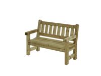 Parkbank Zeist 135cm - Talen buitenmeubelen