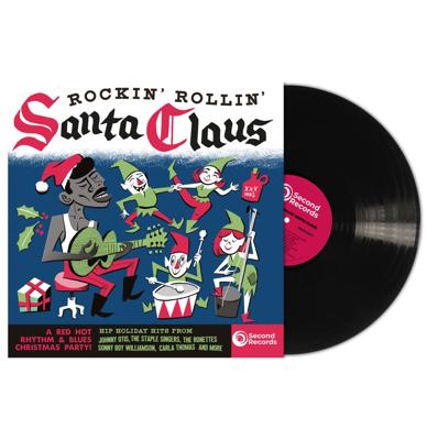 Various - Rockin' Rollin' Santa Claus. A Red Hot Rhythm & Blues Christmas Party LP