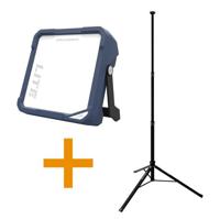 Scangrip Werklampset Vega Lite 6000 lm + statief - 49.0536