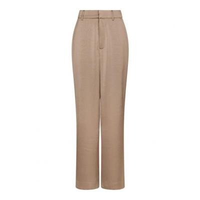 Neo noir - Beige | Dames | Broek | Beige | 40 | regular | Kamst mode