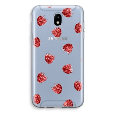Framboosjes: Samsung Galaxy J5 (2017) Transparant Hoesje
