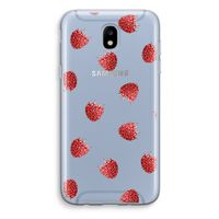 Framboosjes: Samsung Galaxy J5 (2017) Transparant Hoesje