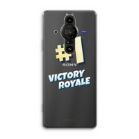 Victory Royale: Sony Xperia Pro-I Transparant Hoesje