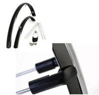 Eurofender Stel spatborden 28 inch 46 pvc zwart