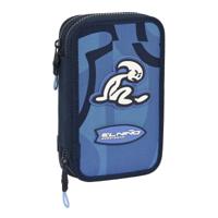 Schooletui met Accessoires El Niño Bahia Blauw 12.5 x 19.5 x 4 cm (28 Onderdelen)