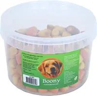 Boony hondenkoek mergkoekjes mini mix, emmer 1kg