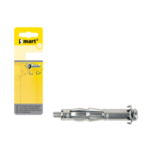 pgb-Europe SMART | Metalen hollewandplug M6x37 Zn | 4 st SM0HWP001060037H