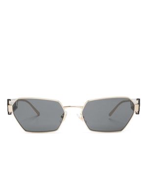 Miu Miu Eyewear lunettes de soleil à monture géométrique - Noir