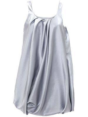 JW Anderson robe courte Josie à fini torsadé - Gris