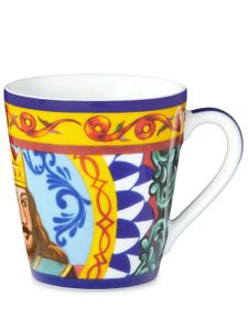 Dolce & Gabbana tasse en porcelaine à imprimé - Blanc