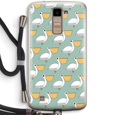 Pelican: LG K10 (2016) Transparant Hoesje met koord
