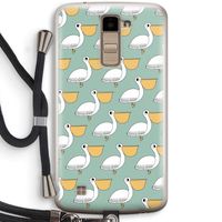 Pelican: LG K10 (2016) Transparant Hoesje met koord
