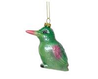 Kersthanger vogel polystyreen 8,7 cm groen Kersthanger vogel polystyreen 8,7 cm groen