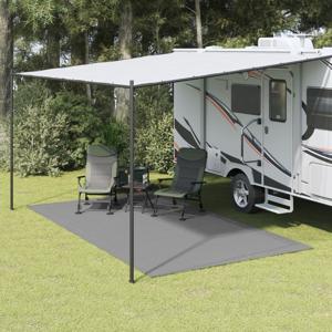 VidaXL Tenttapijt 4,5x2,5 m antracietkleurig