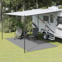 VidaXL Tenttapijt 4,5x2,5 m antracietkleurig