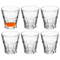 Alessandro Waterglas Casablanco - 180 ml - 6 stuks - drinkglazen - 8 x 8,5 cm