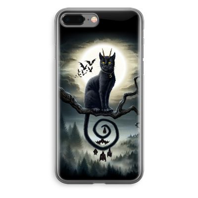 Moonlight Companions: iPhone 8 Plus Transparant Hoesje