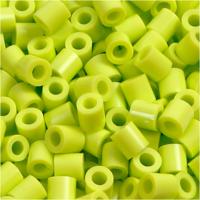 NABBI Strijkkralen, afm 5x5 mm, gatgrootte 2,5 mm, medium, lime green (32241), 1100 stuk/ 1 doos
