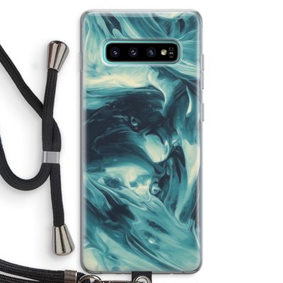 Dreaming About Whales: Samsung Galaxy S10 Plus Transparant Hoesje met koord
