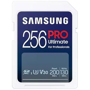 Samsung PRO Ultimate SDXC 256GB UHS-I V30 met kaartlezer
