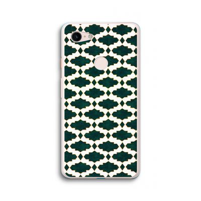 Moroccan tiles: Google Pixel 3 XL Transparant Hoesje