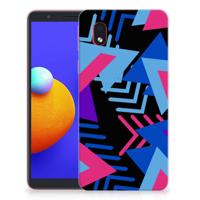 Samsung Galaxy A01 Core | TPU Hoesje | Funky Triangle Samsung Galaxy A01 Core | TPU Hoesje | Funky Triangle